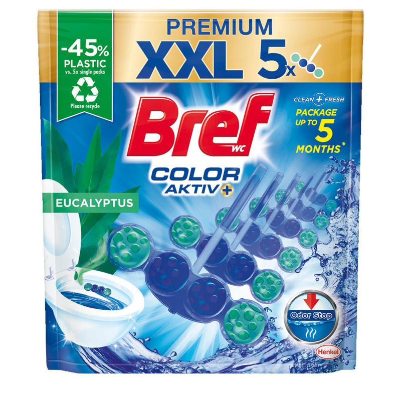 Bref WC ароматизатор 5x50гр или 6х50гр