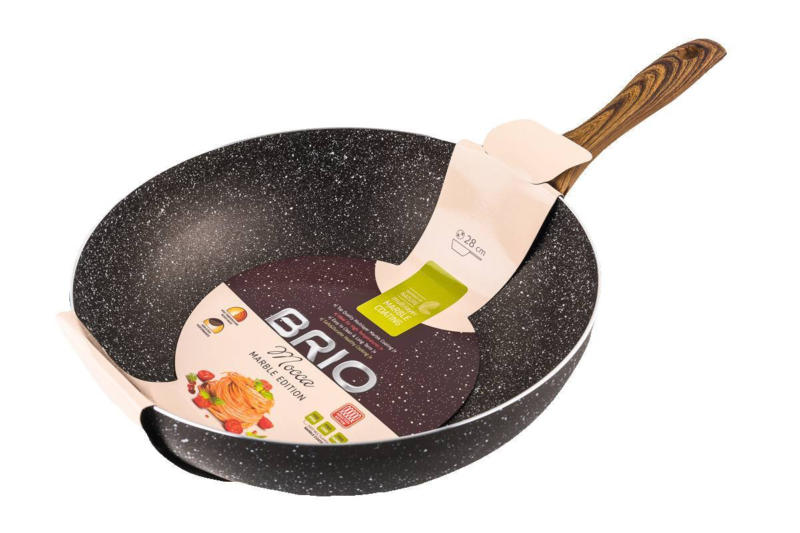 Brio Уок тиган Mocca Marble Ø28 см