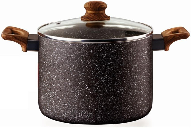 BRIO Тенджера Mocca Marble 5,5 л, Ø22 см