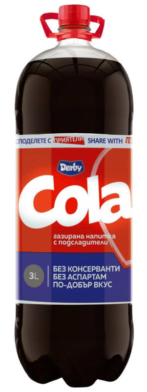 Derby Газирана напитка различни видове