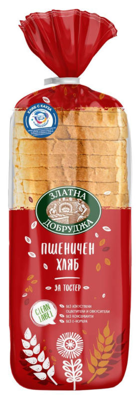 Златна Добруджа Хляб за тостер различни видове