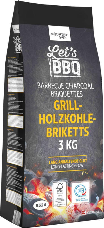 CountrySide Let`s BBQ Брикети