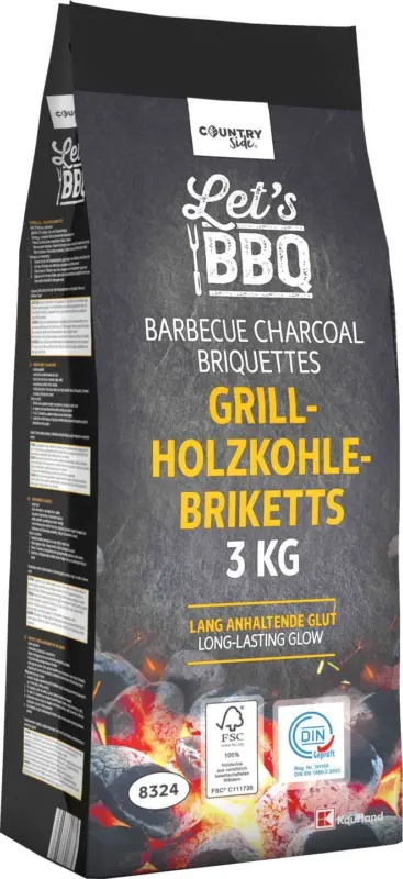CountrySide Let`s BBQ Брикети
