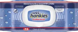 Wet Hankies Мокри кърпички антибактериални