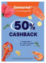 Gelmarket 50% cashback - al 25.05.2025