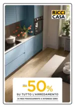 Ricci Casa Fino al -50% su tutto l'arredamento - al 18.05.2025
