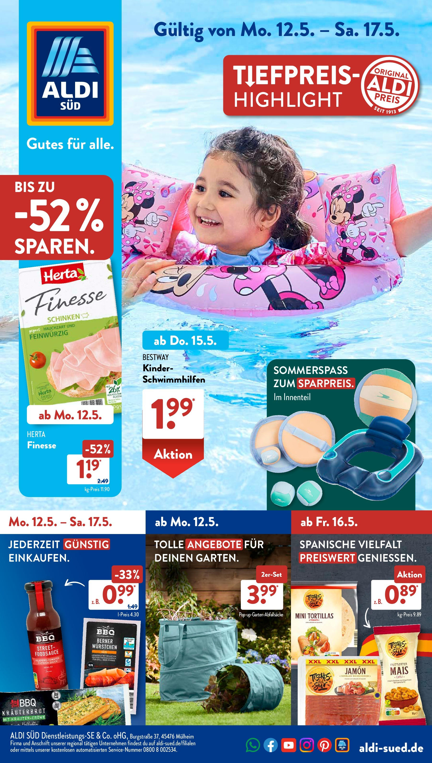 Aldi Süd Aldi Süd: Wochenangebote (vom 11.05.2025 - 17.05.2025)