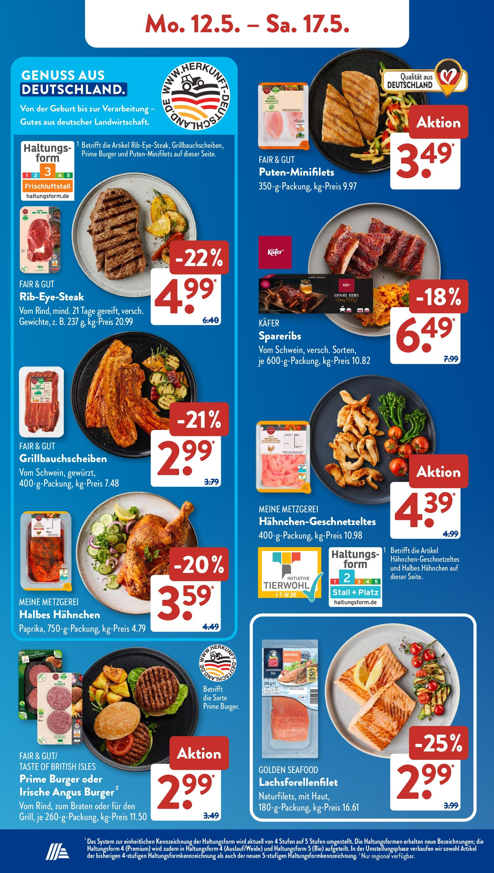 Aldi Süd - Aldi Süd: Wochenangebote (ab 11.05.2025) zum Blättern | Seite: 6 | Produkte: Hahnchen, Spare ribs, Burger, Steak Aldi Süd - Aldi Süd: Wochenangebote (ab 11.05.2025) zum Blättern | Seite: 6 | Produkte: Hahnchen, Spare ribs, Burger, Steak