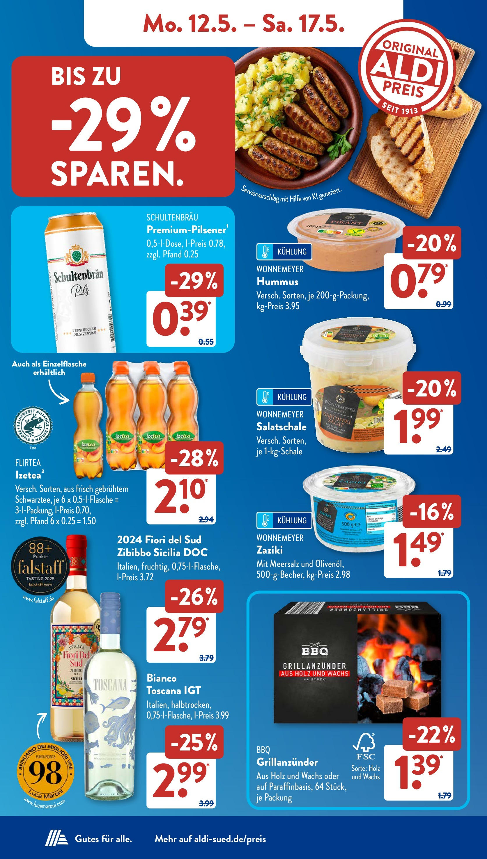 Aldi Süd - Aldi Süd: Wochenangebote (ab 11.05.2025) zum Blättern | Seite: 10 | Produkte: Pils, Salat Aldi Süd - Aldi Süd: Wochenangebote (ab 11.05.2025) zum Blättern | Seite: 10 | Produkte: Pils, Salat