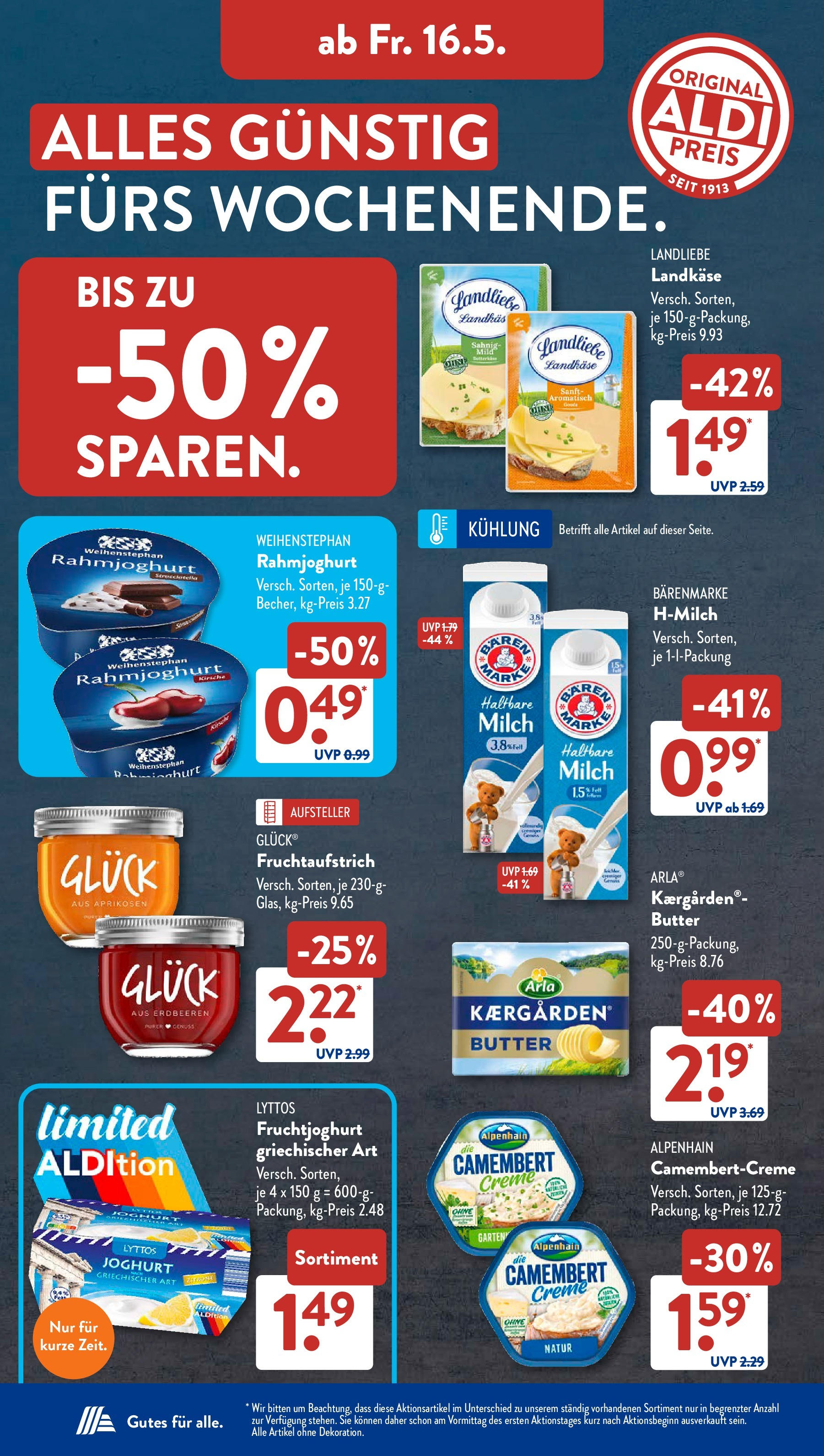 Aldi Süd - Aldi Süd: Wochenangebote (ab 11.05.2025) zum Blättern | Seite: 23 | Produkte: Milch, Joghurt, Zitrone, Erdbeeren Aldi Süd - Aldi Süd: Wochenangebote (ab 11.05.2025) zum Blättern | Seite: 23 | Produkte: Milch, Joghurt, Zitrone, Erdbeeren