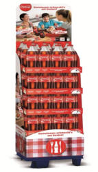 Display. Erfrischungsgetränk