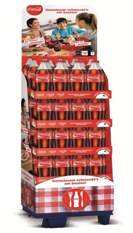 Display. Erfrischungsgetränk