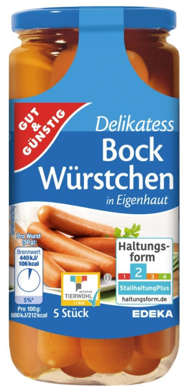 G&G Delikatess Bockwürstchen