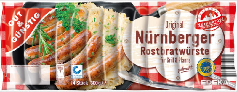 G&G Orginal Nürnberger Rostbratwürste