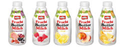 MÜLLER Frucht Butter Milch Zitrone, Himbeere