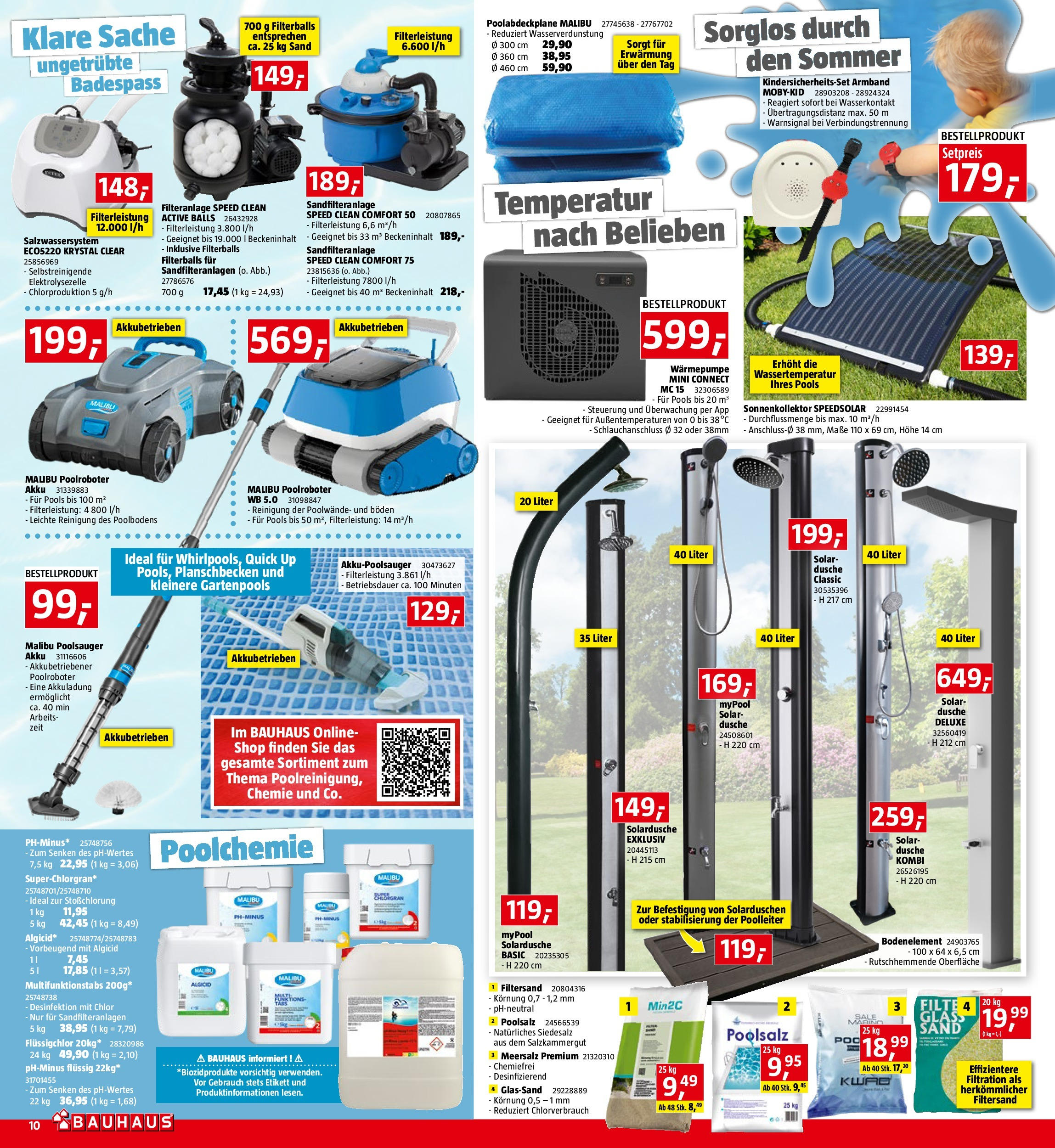 Bauhaus Prospekt aktuell (07.05.2025) || Aktuelle Angebote | Seite: 10 | Produkte: Dusche Bauhaus Prospekt aktuell von 07.05.2025 - Aktuelle Angebote | Seite: 10 | Produkte: Dusche