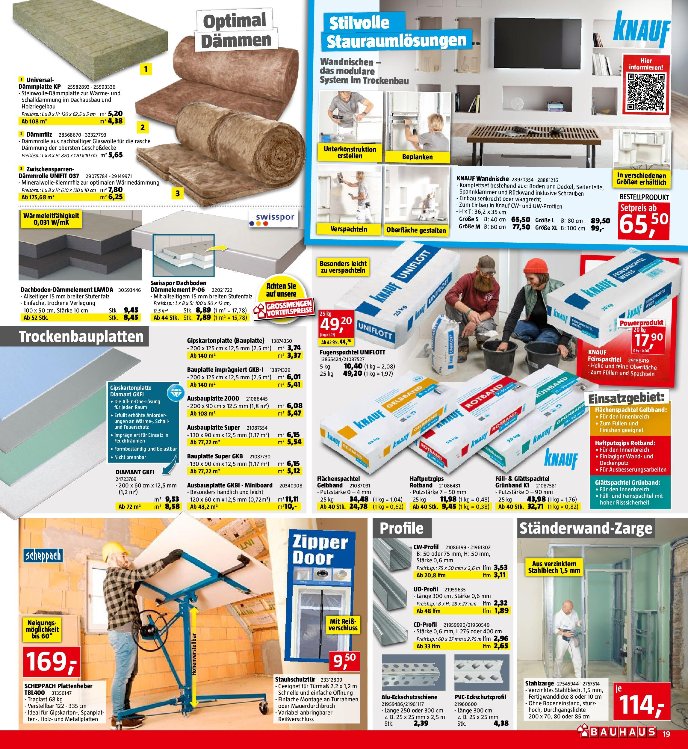 Bauhaus Prospekt aktuell (07.05.2025) || Aktuelle Angebote | Seite: 19 Bauhaus Prospekt aktuell von 07.05.2025 - Aktuelle Angebote | Seite: 19