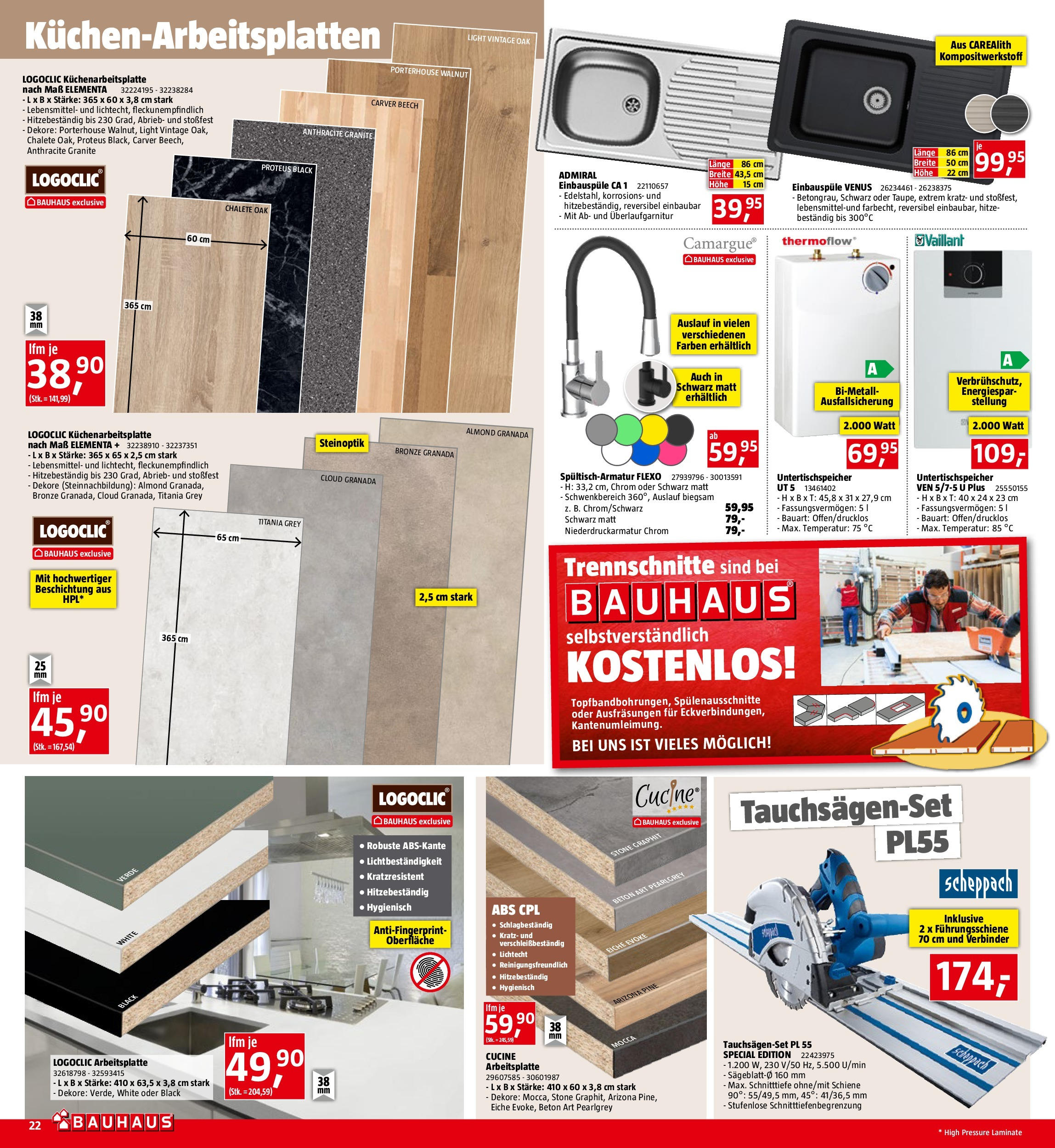 Bauhaus Prospekt aktuell (07.05.2025) || Aktuelle Angebote | Seite: 22 | Produkte: Libacomb, Verbinder Bauhaus Prospekt aktuell von 07.05.2025 - Aktuelle Angebote | Seite: 22 | Produkte: Libacomb, Verbinder