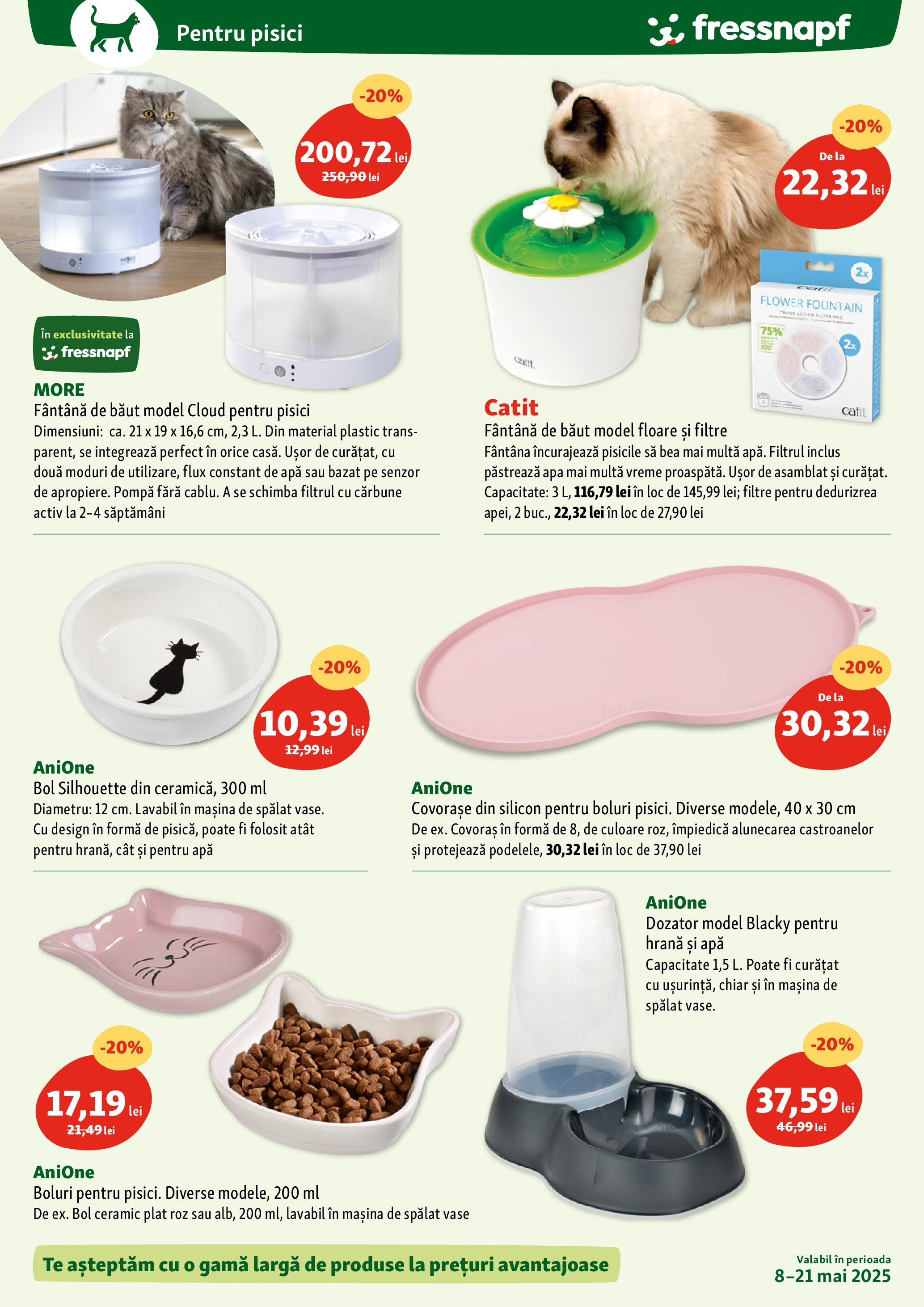Catalog Fressnapf || Oferte de la 08.05.2025 | Pagină: 14 | Produse: Mașină De Spălat, Mașină De Spălat Vase, Bol, Apă Catalog Fressnapf - Oferta 08.05.2025 - 21.05.2025 | Pagină: 14 | Produse: Mașină De Spălat, Mașină De Spălat Vase, Bol, Apă