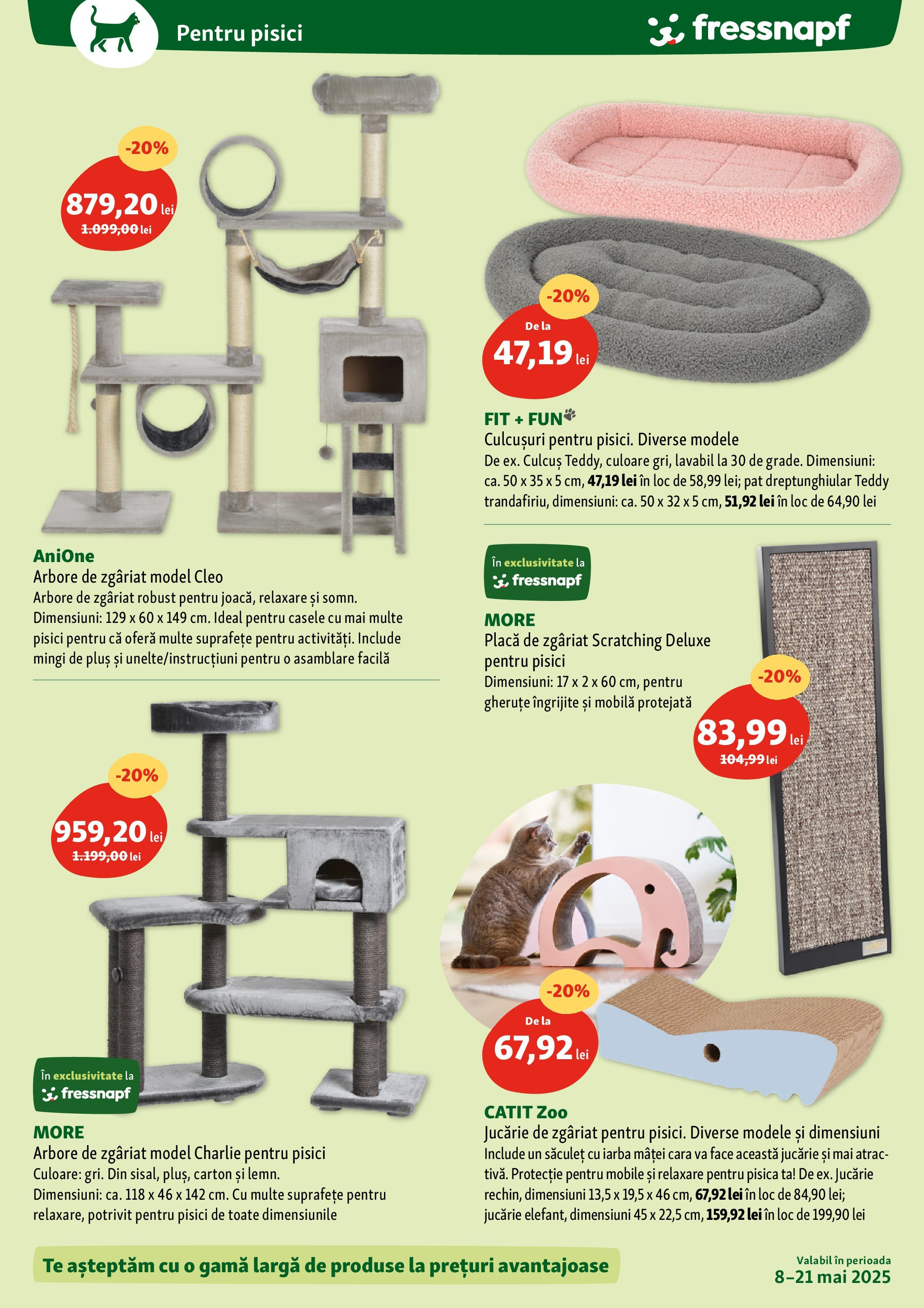 Catalog Fressnapf || Oferte de la 08.05.2025 | Pagină: 16 | Produse: Pat Catalog Fressnapf - Oferta 08.05.2025 - 21.05.2025 | Pagină: 16 | Produse: Pat