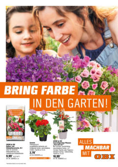 Obi - Bring Farbe in den Garten! gültig ab dem 05.05.2025