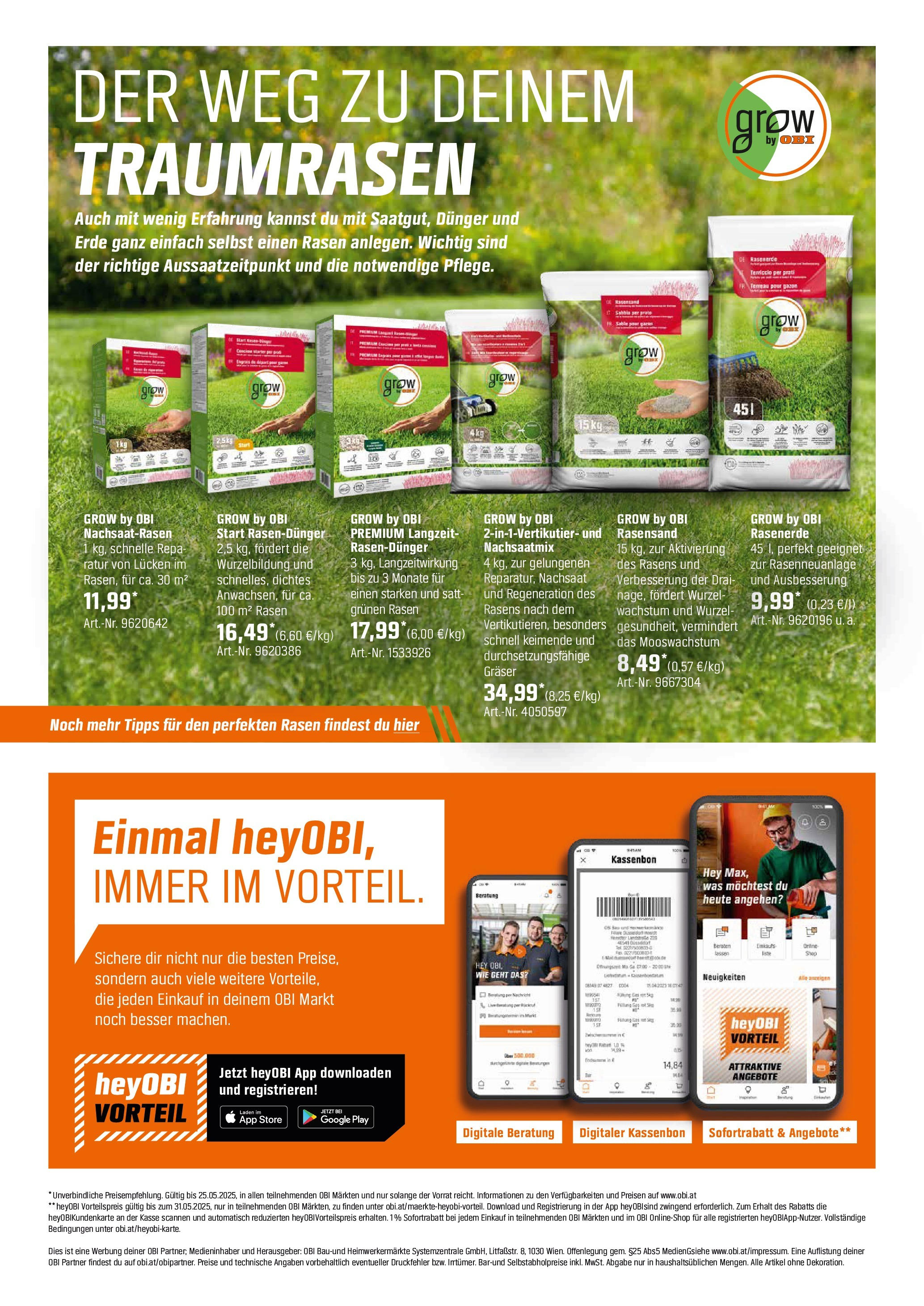 OBI Bring Farbe in den Garten! von 04.05.2025 - Aktuelle Angebote | Seite: 20