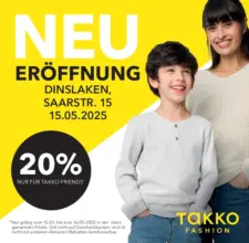 Takko: Neueröffnung in Dinslaken