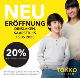 Takko: Neueröffnung in Dinslaken