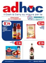 Adhoc Offerte valide dal 5 al 19 maggio - al 18.05.2025