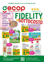 Fidelity in sottocosto