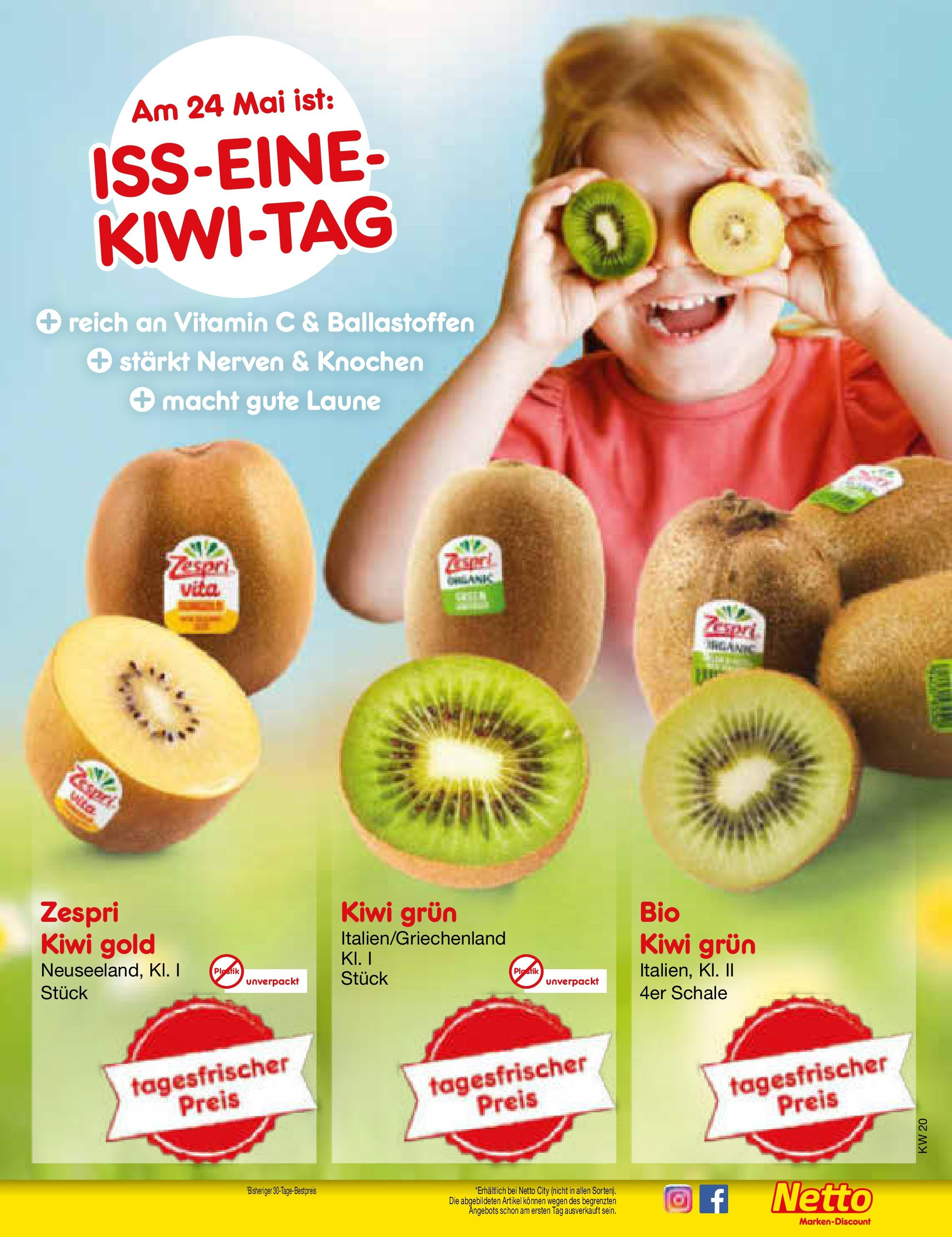 Netto Marken-Discount - Netto: Wochenangebote (ab 12.05.2025) » Angebote | Seite: 7 | Produkte: Kiwi Netto Marken-Discount - Netto: Wochenangebote (ab 12.05.2025) » Angebote | Seite: 7 | Produkte: Kiwi