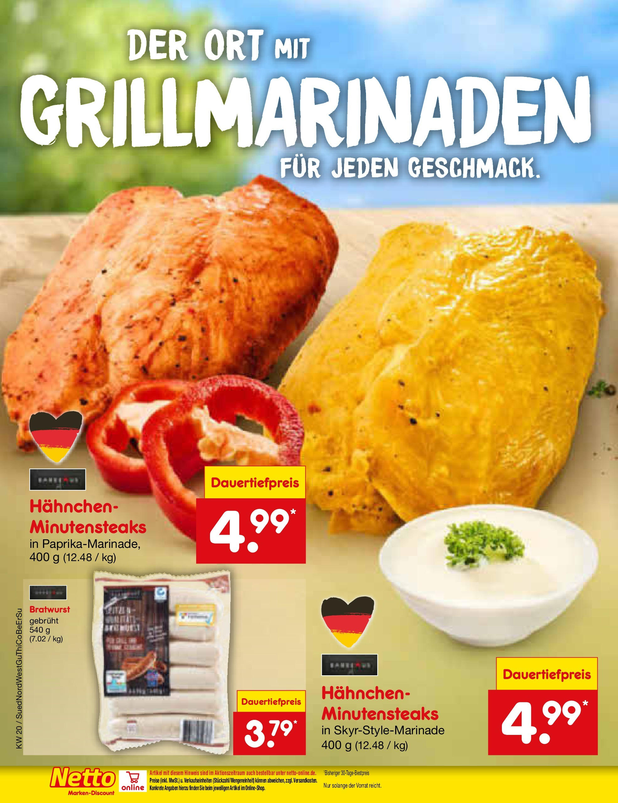 Netto Marken-Discount - Netto: Wochenangebote (ab 12.05.2025) » Angebote | Seite: 24 | Produkte: Hahnchen, Bratwurst Netto Marken-Discount - Netto: Wochenangebote (ab 12.05.2025) » Angebote | Seite: 24 | Produkte: Hahnchen, Bratwurst