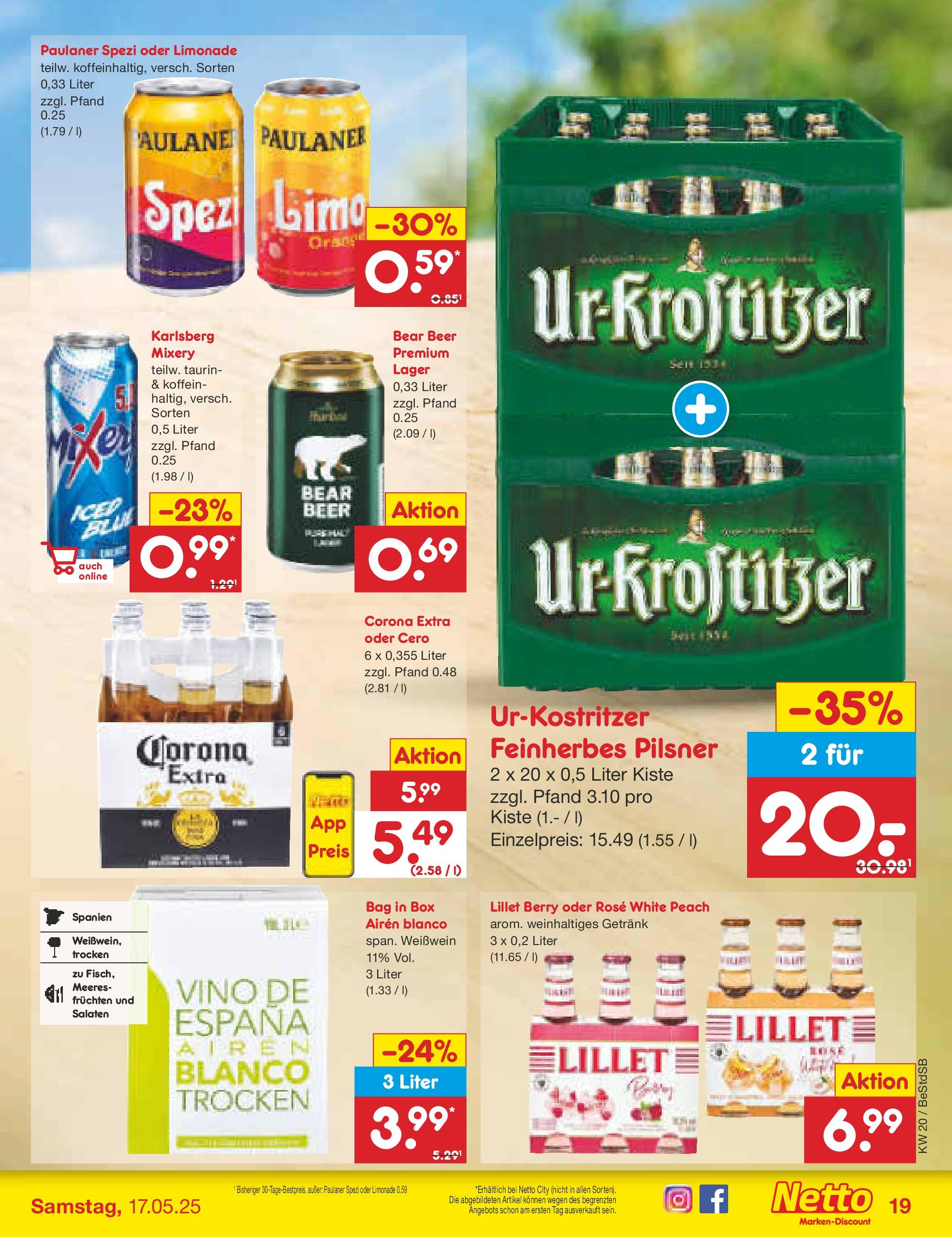 Netto Marken-Discount - Netto: Wochenangebote (ab 12.05.2025) » Angebote | Seite: 23 | Produkte: Box, Limonade, Lillet, Paulaner Netto Marken-Discount - Netto: Wochenangebote (ab 12.05.2025) » Angebote | Seite: 23 | Produkte: Box, Limonade, Lillet, Paulaner