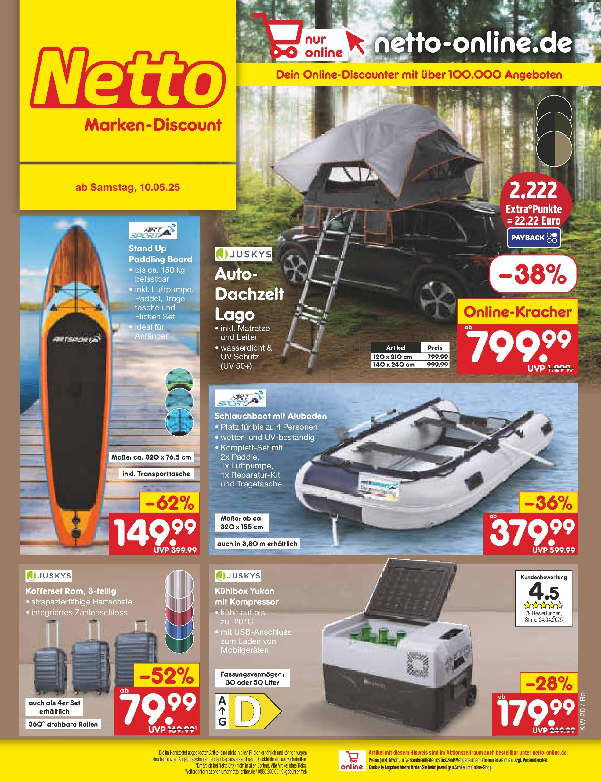 Netto Marken-Discount - Netto: Wochenangebote (ab 12.05.2025) » Angebote | Seite: 34 | Produkte: Tasche, Matratze, Box Netto Marken-Discount - Netto: Wochenangebote (ab 12.05.2025) » Angebote | Seite: 34 | Produkte: Tasche, Matratze, Box