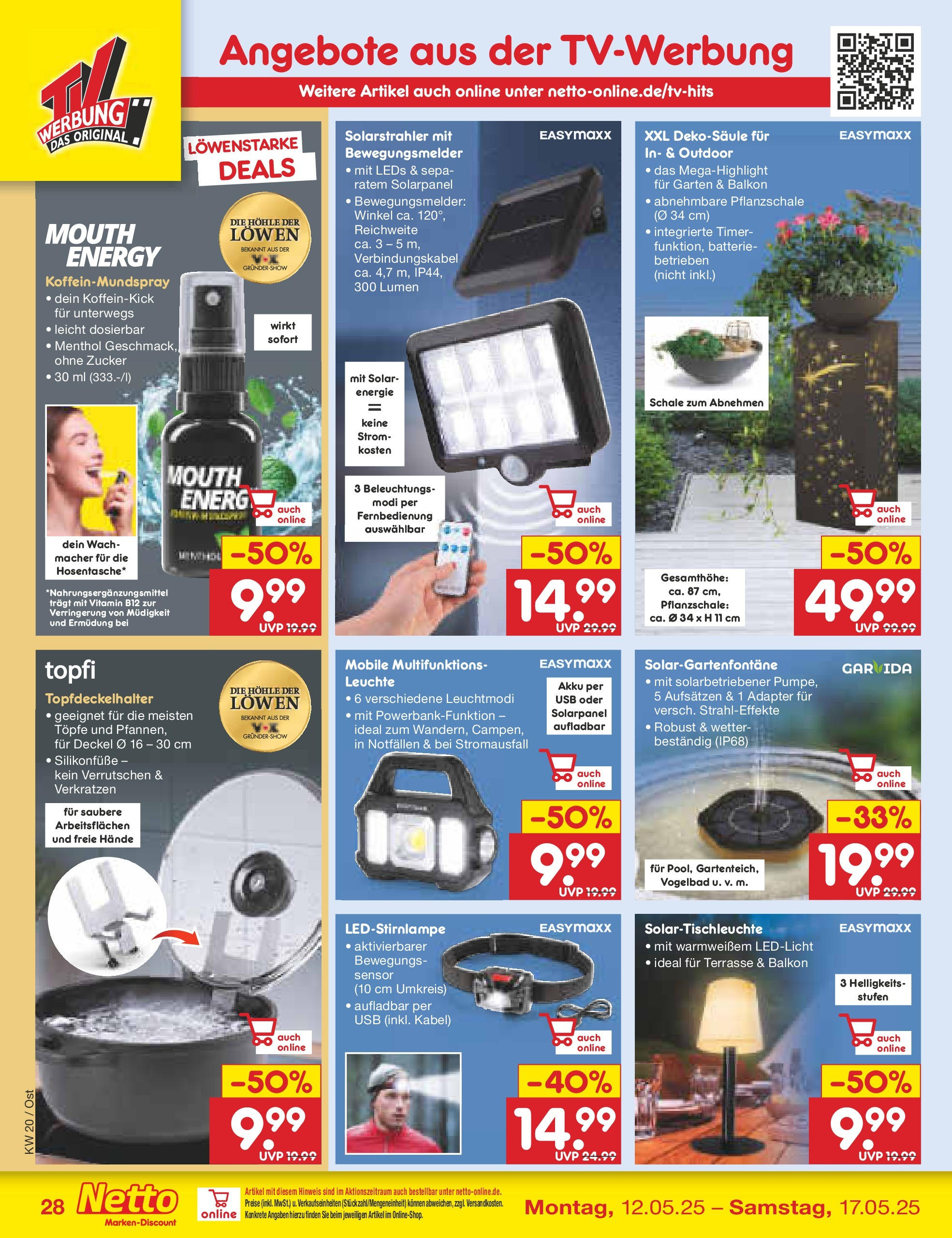 Netto Marken-Discount - Netto: Wochenangebote (ab 12.05.2025) » Angebote | Seite: 50 | Produkte: Kabel, USB, Energy, Zucker Netto Marken-Discount - Netto: Wochenangebote (ab 12.05.2025) » Angebote | Seite: 50 | Produkte: Kabel, USB, Energy, Zucker