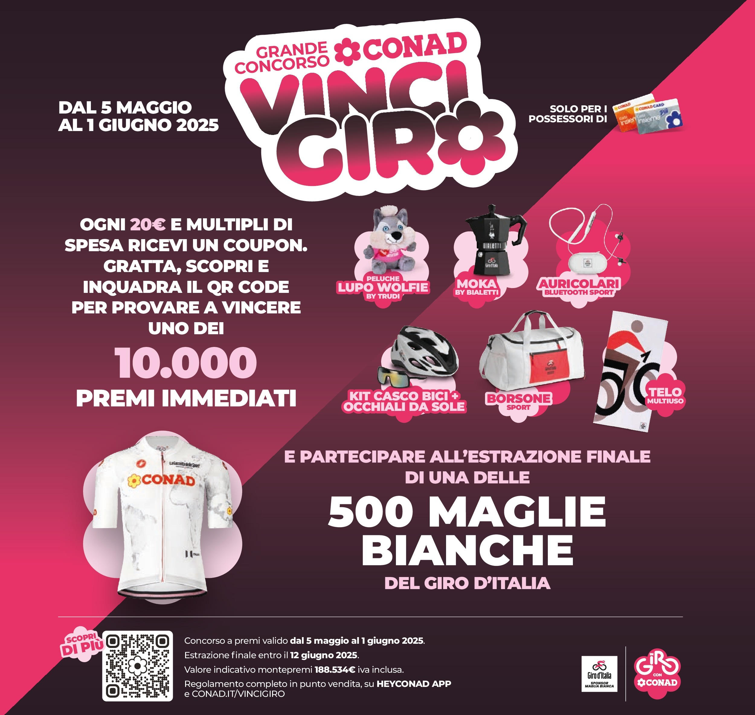 Prossimo volantino Conad dal 06/05/2025 ⏳ Anteprima | Pagina: 2 | Prodotti: Auricolari, Peluche, Occhiali, Borsone Prossimo volantino Conad dal 06/05/2025 > Anteprima | Pagina: 2 | Prodotti: Auricolari, Peluche, Occhiali, Borsone