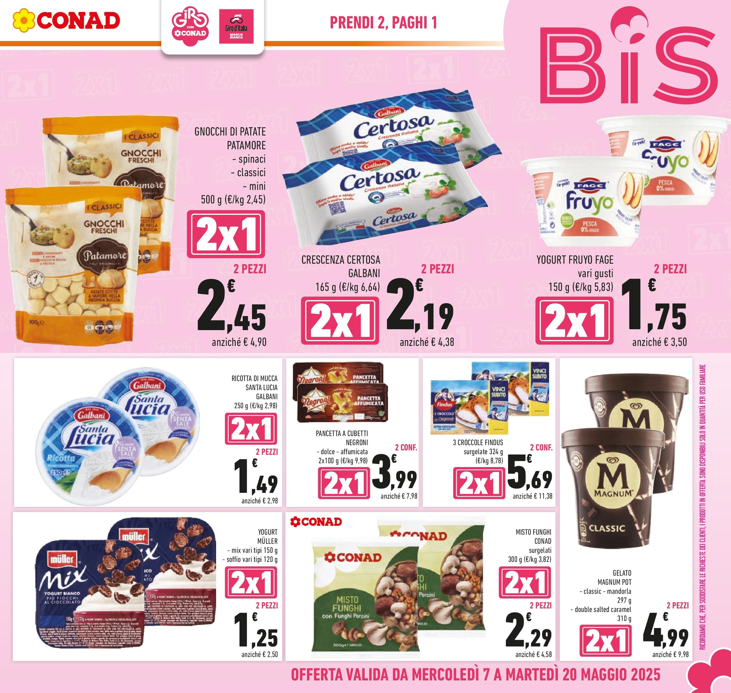 Prossimo volantino Conad dal 06/05/2025 ⏳ Anteprima | Pagina: 3 | Prodotti: Cioccolato, Fiocchi, Pesca, Crescenza Prossimo volantino Conad dal 06/05/2025 > Anteprima | Pagina: 3 | Prodotti: Cioccolato, Fiocchi, Pesca, Crescenza
