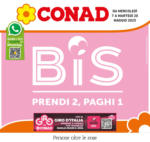 Conad Prendi 2, paghi 1 - al 20.05.2025