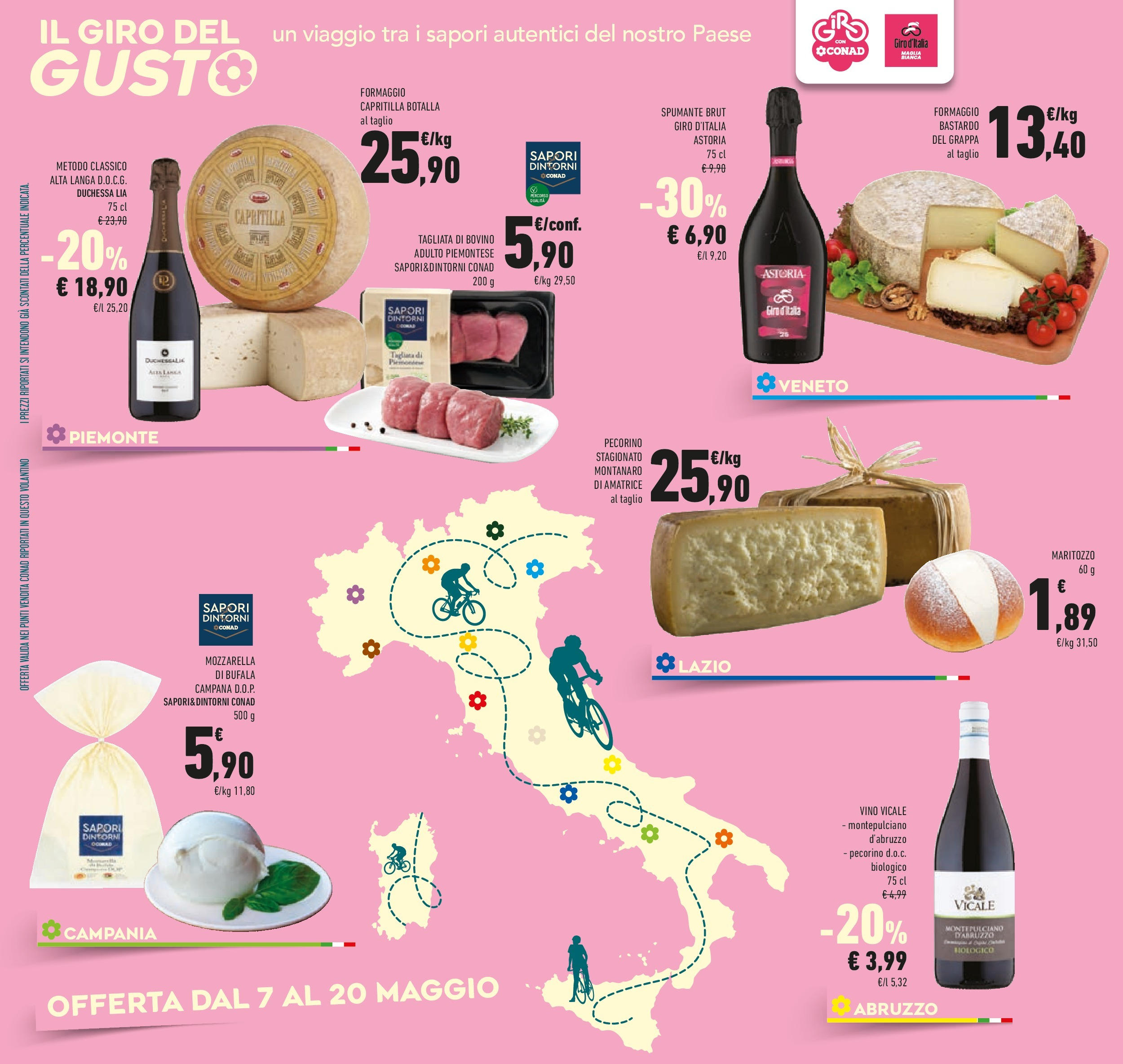 Prossimo volantino Conad dal 06/05/2025 ⏳ Anteprima | Pagina: 10 | Prodotti: Formaggio, Vino, Spumante, Grappa Prossimo volantino Conad dal 06/05/2025 > Anteprima | Pagina: 10 | Prodotti: Formaggio, Vino, Spumante, Grappa