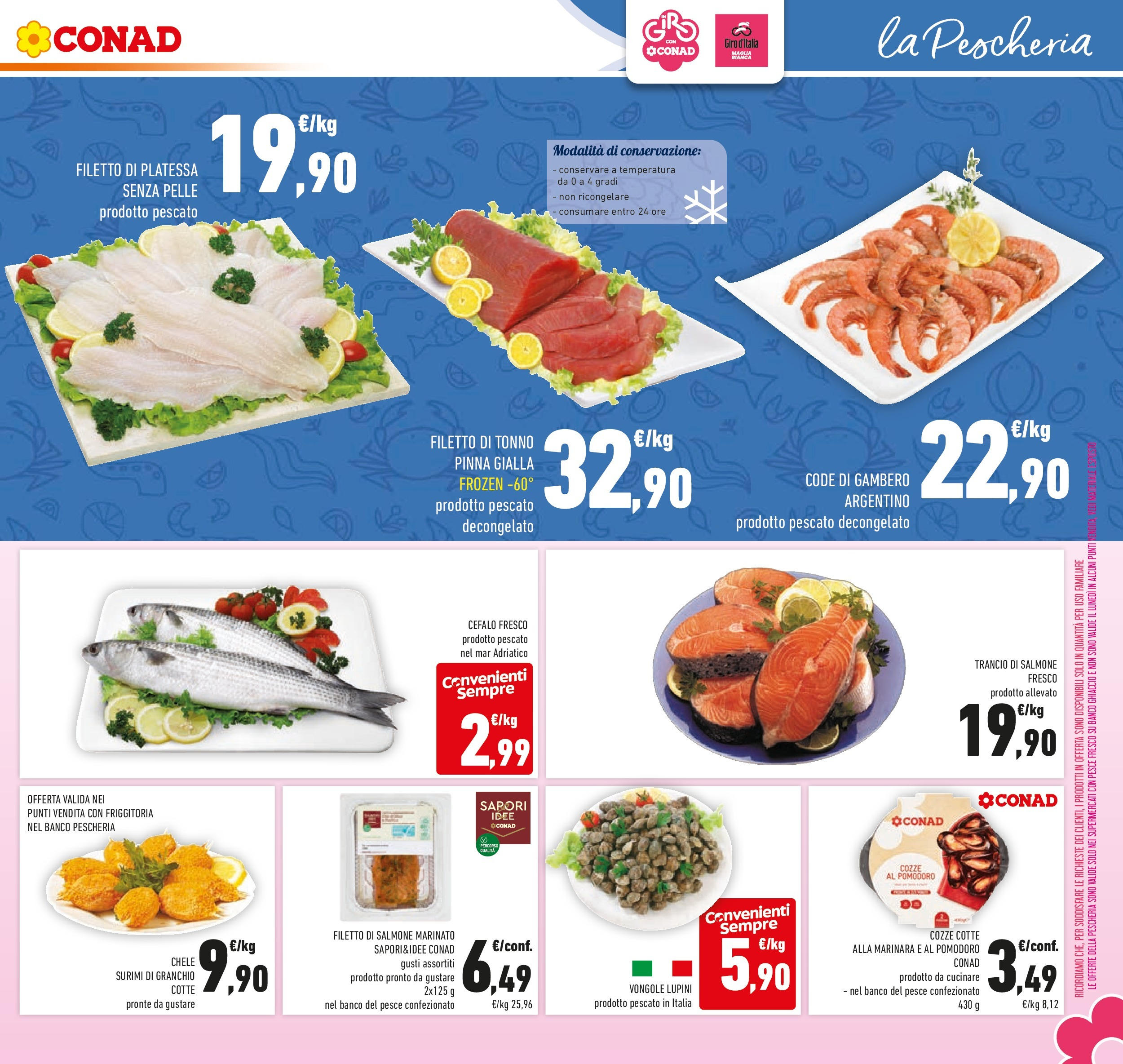 Prossimo volantino Conad dal 06/05/2025 ⏳ Anteprima | Pagina: 29 | Prodotti: Lupini, Pesce, Surimi, Salmone fresco Prossimo volantino Conad dal 06/05/2025 > Anteprima | Pagina: 29 | Prodotti: Lupini, Pesce, Surimi, Salmone fresco