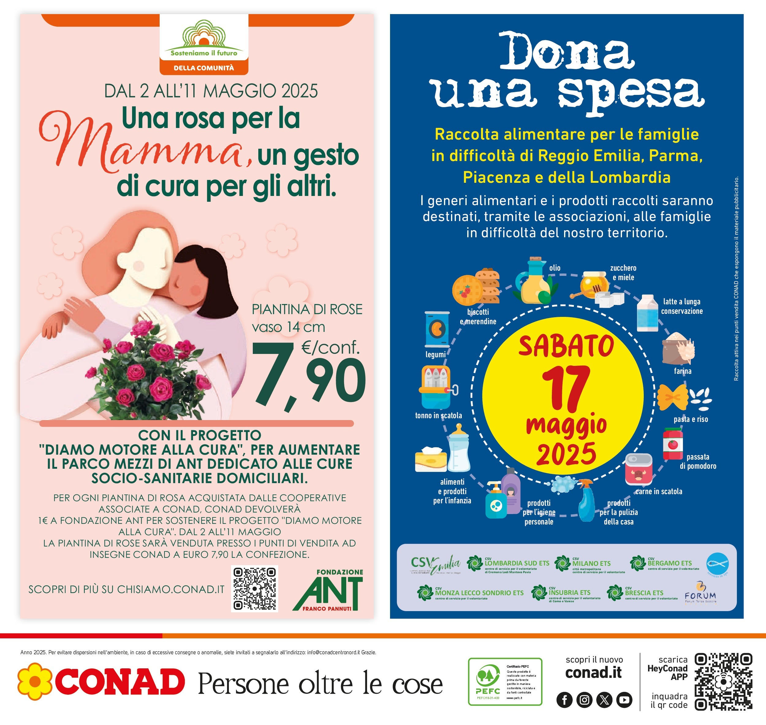 Prossimo volantino Conad dal 06/05/2025 ⏳ Anteprima | Pagina: 36 | Prodotti: Farina, Pasta, Passata di pomodoro, Tonno Prossimo volantino Conad dal 06/05/2025 > Anteprima | Pagina: 36 | Prodotti: Farina, Pasta, Passata di pomodoro, Tonno
