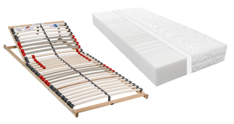 Sleeptex Matratzen-Rahmenset H3/H4 DUO STAR KS