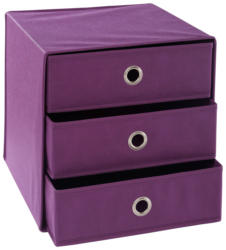 Carryhome Stoffbox mit Schubfächer CUBUS