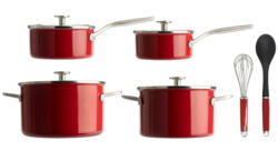 KitchenAid Topfset 6-tlg. EMPIRE ROT