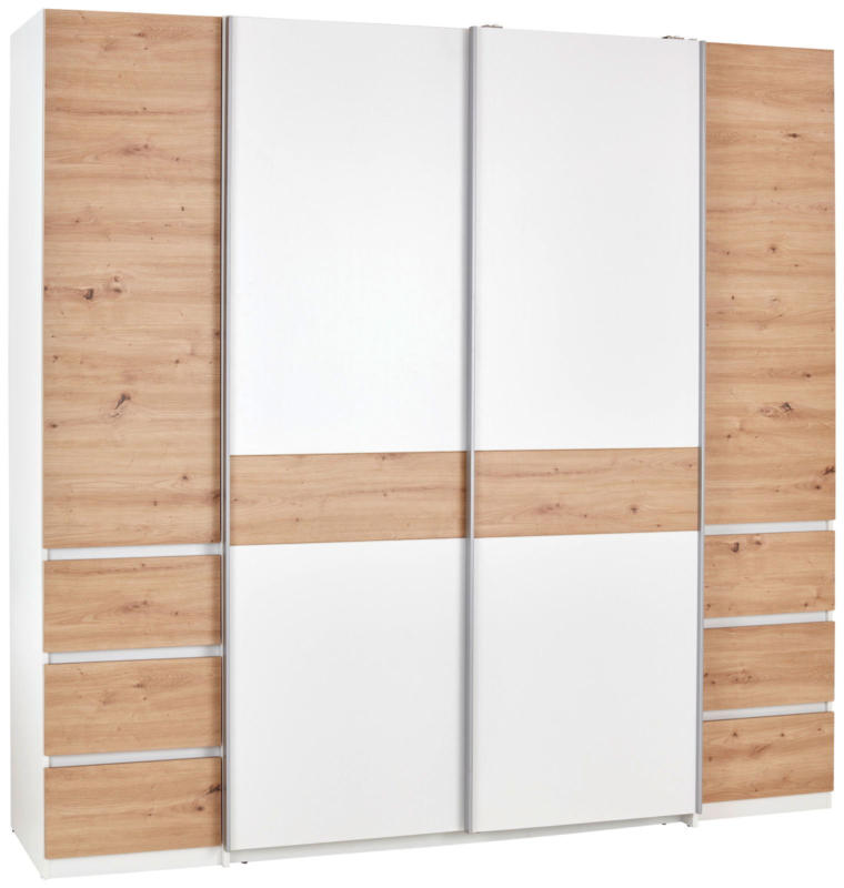 Z2 Dreh-/Schwebetürenschrank 4trg FABIO