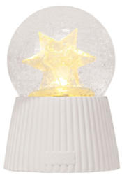 Sirius LED-Schneekugel Stern