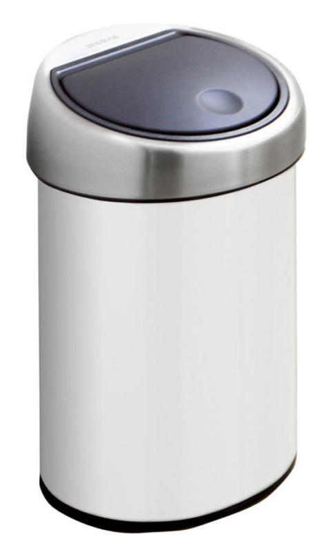 Brabantia Abfalleimer TOUCH BIN-Weiß