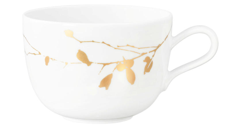 Seltmann Weiden Milchkaffeetasse LIBERTY GOLDEN ROSE