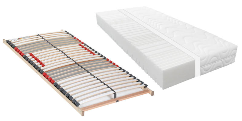 Sleeptex Matratzen-Rahmenset H3/H4 DUO STAR KS
