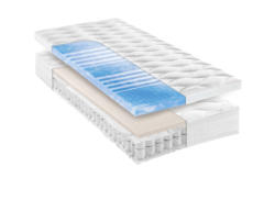 Novel Taschenfederkernmatratze H2 ORTHO STAR SILBER TOP T